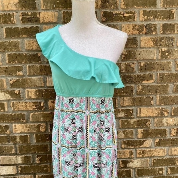 Tracy Negoshian Maxi Dress, Cobblestone Pink, Size Medium, New with Tags - Picture 5 of 6